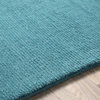 Hauteloom Brockton Solid Wool Teal Blue, Green Area Rug - 9'x13'