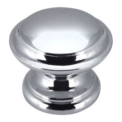 Door Corner - Polished Chrome Cabinet Knob - Cabinet And Drawer Knobs