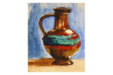 The Ceramic Pitcher, C. 1960, Painting