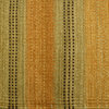 Striped Hand Woven Flat Weave 100% Wool Brown Durie Kilim Rug