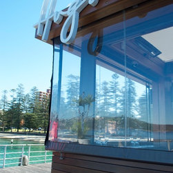 Outdoor Blinds, Hugos Manly, Sydney, Australia - Outdoor Decor