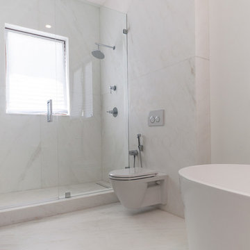 Modern Mosa White Marble Home