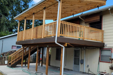 Inspiration for a deck remodel in Portland