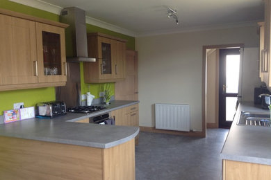 Inspiration for a medium sized modern kitchen in Other.