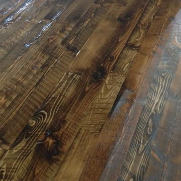 Circle Sawn Fir flooring
