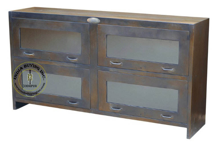Industrial retro vintage french furniture