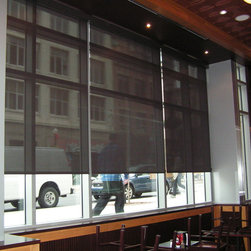 Roller Screens restaurant - Roller Shades