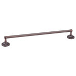 Door Corner - Naples Series Bathroom Collection, 24" Towel Bar - Concealed Screw Mounting System