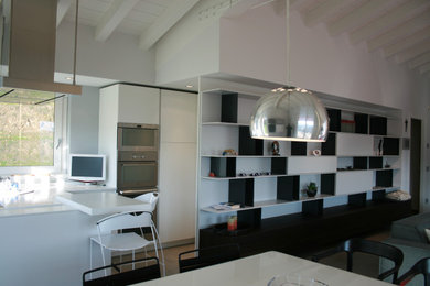 Immagine di una cucina contemporanea