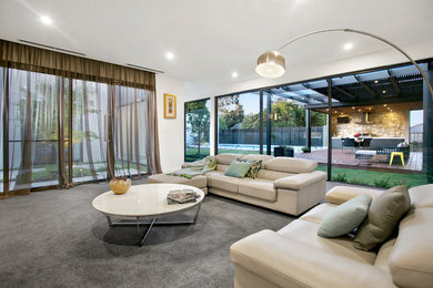 Contemporary home in Melbourne.