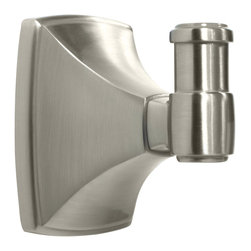 Satin Nickel Robe Hook Clarendon BH26502G10 - Robe & Towel Hooks
