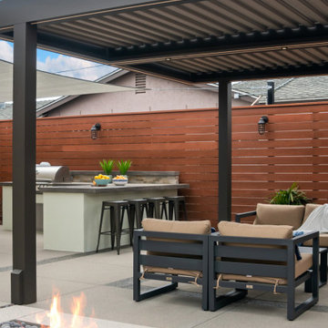 Patio Party: Backyard Patio with Outdoor Kitchen