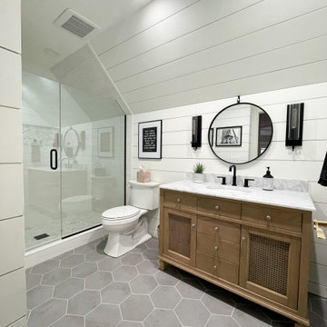 The Devins Ridge Remodel: The Shiplap Bathroom