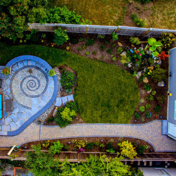 Unique Hardscape Patio Design