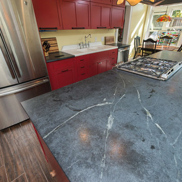 Soapstone Kitchen by Granite Grannies