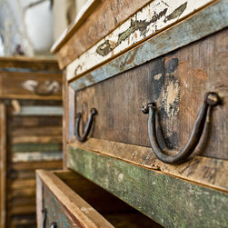Reclaimed Wood Furniture from Crete - アクセントチェスト・キャビネット