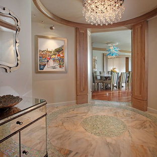 75 Beautiful Marble Floor Entryway Pictures Ideas Houzz