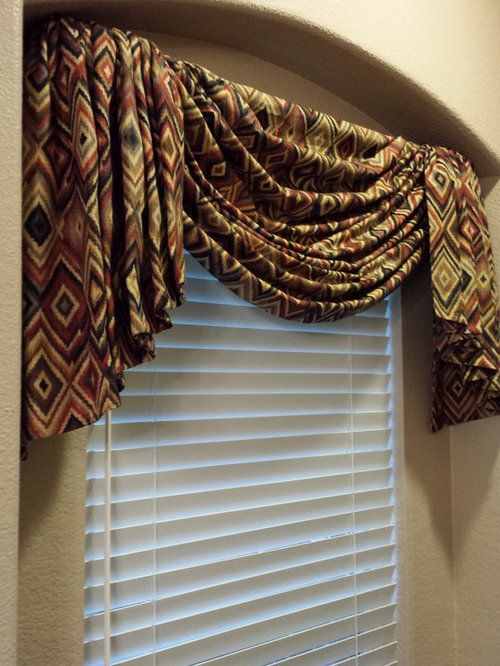 Swag Cascade Valance Ideas, Pictures, Remodel and Decor