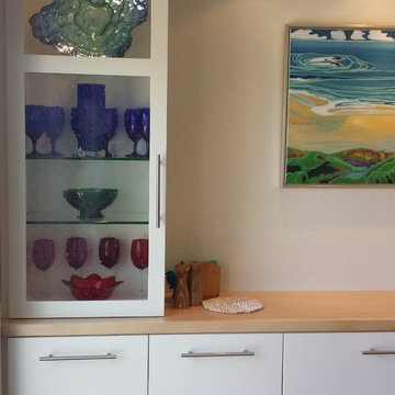 Dining Room storage and display