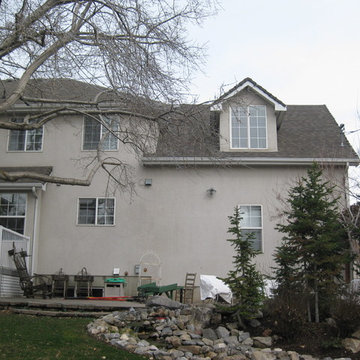 Front Exterior and Porch and Fireplace in Salt Lake City