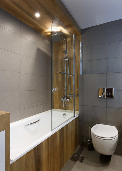 Современный Ванная комната by Студия дизайна Ольги Подольской