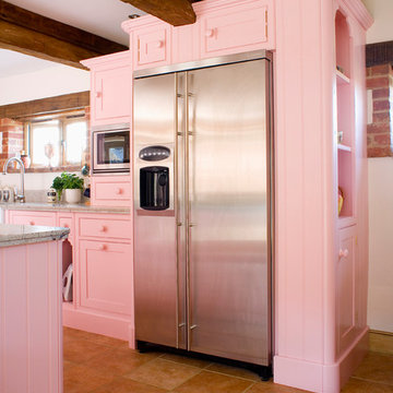 pink kitchen