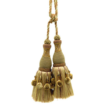 Tassel Tieback, Style# TBRW102, Color# VL04 - Gilded Gold [Sold Individually]