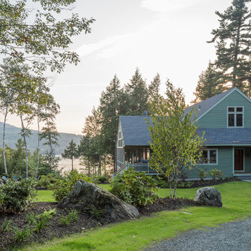 Perched Lake and Mountain Views
