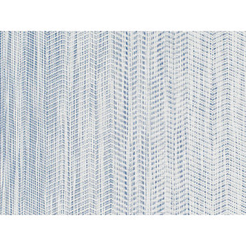 Wave Floor Mat, Blue, 35"x48"