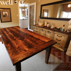 Reclaimed Wood Harvest Tables - Products