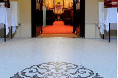 West Hampstead Synagogue Enterance Hall Floor