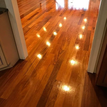 Refinishing Brazzilian Cherry wood floor
