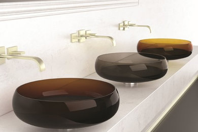 GLO Ball basin by Glass Design
