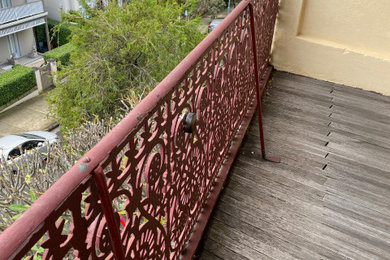 Design ideas for a victorian balcony in Sydney.