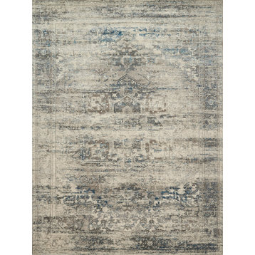 Taupe/Ivory Millennium Area Rugs by Loloi, 2'8"x7'6"