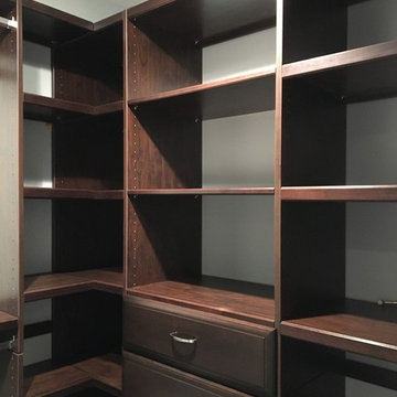 Man's make-over closet