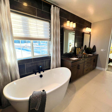 Modern Charcoal Bathroom