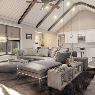 Modern Farmhouse Plan 009-00290 (Exclusive)