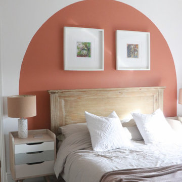 Modern Boho Bedroom-Cornwall