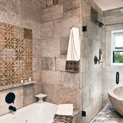 Bathroom Vanities and Consoles (Mediterranean Style) - Bathroom Vanities And Sink Consoles