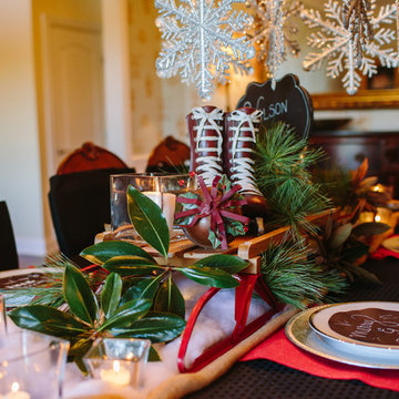 Holiday Tablescape and Decor for Wilson Living Magazine