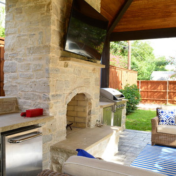 Dallas TX Custom Backyard Cabana