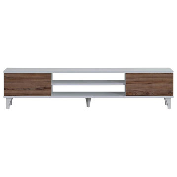 Interchangeable TV Stands for Living Room, White TV Stand