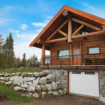 McFeely Drive Log Home Design