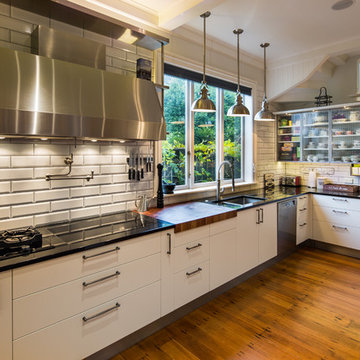 1920's NYC deli style meets light industrial Kitchen