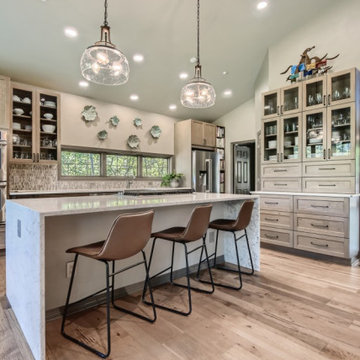 Large Rustic Kitchen