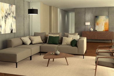 Interior design project for a family home