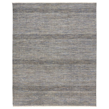 Weave & Wander Caldecott Blue 2'x3' Hand Knotted Area Rug