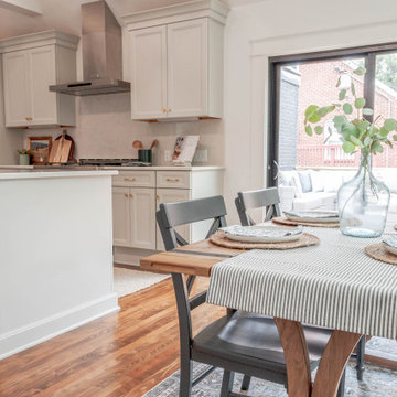 Nashville Sylvan Park Kitchen and Deck Addition