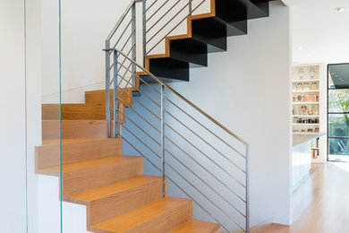 Staircase - modern staircase idea in San Francisco